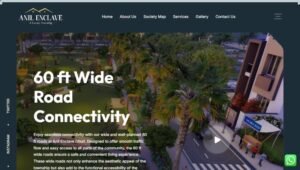 Anil Enclave Dhuri – Real estate township website by wesrz